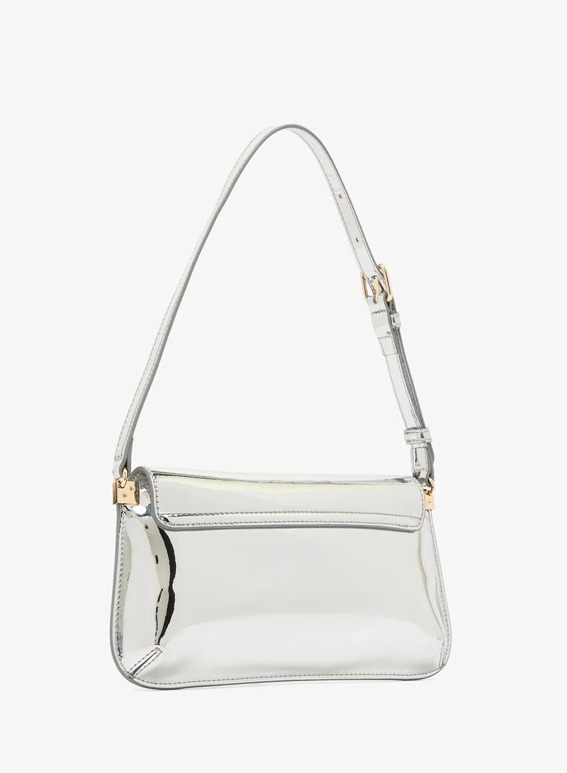 Love Moschino Smart Daily Mirror PU Shoulder Bag